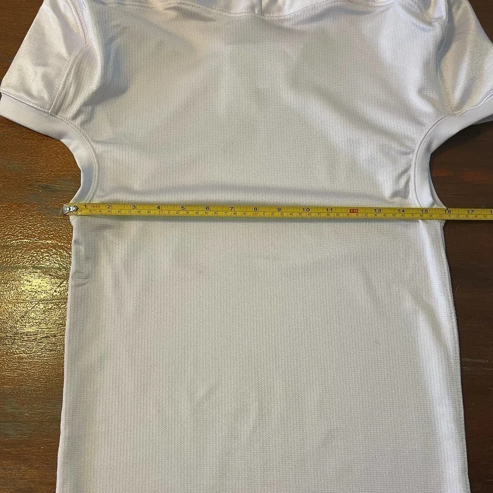 Adidas Men's Boy's Blank Team Jersey White Size Medium